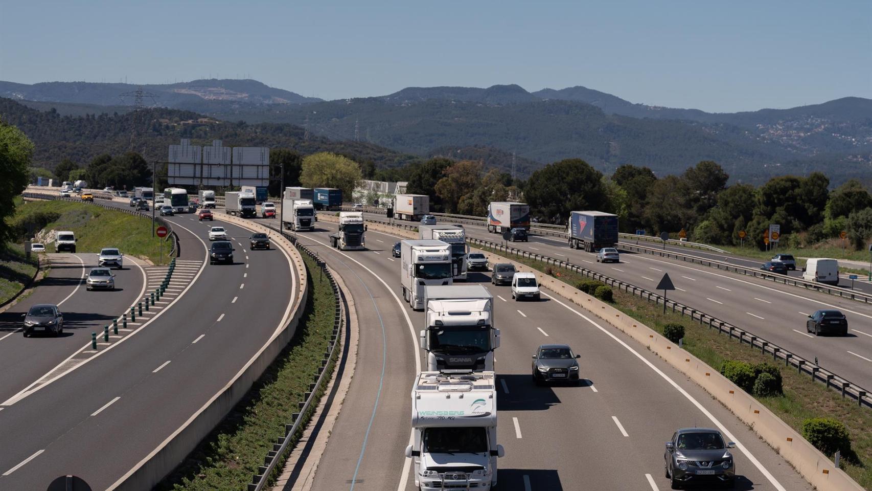 AP-7 en Sant Cugat del Vallès