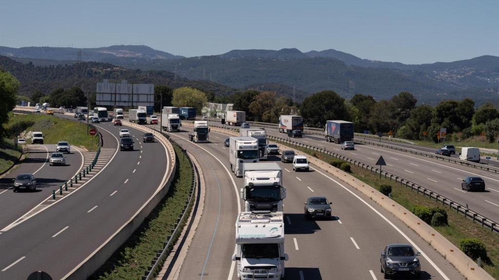 AP-7 en Sant Cugat del Vallès