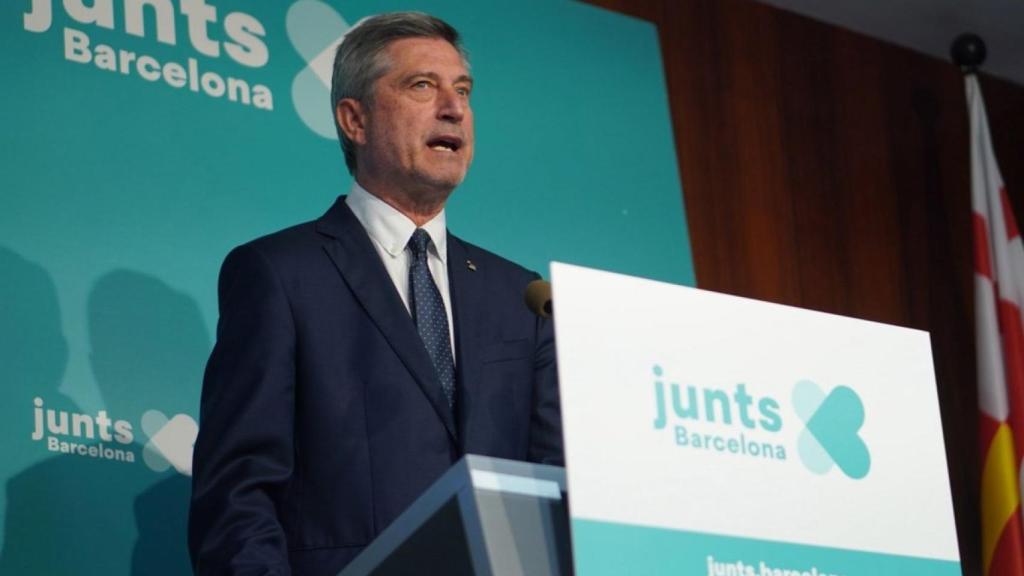Jordi Martí Galbis, líder de Junts en Barcelona
