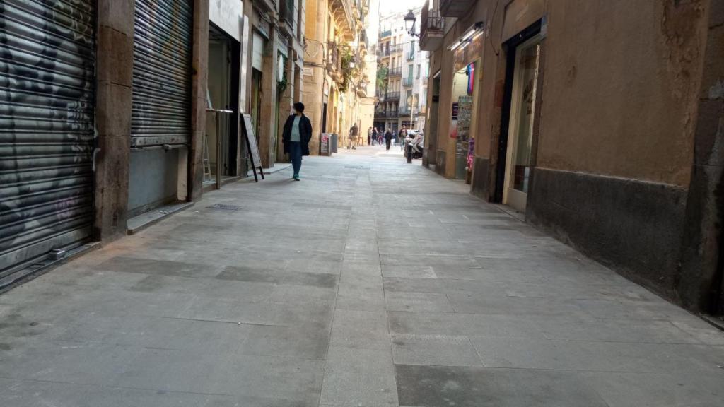Calle del barrio Gòtic