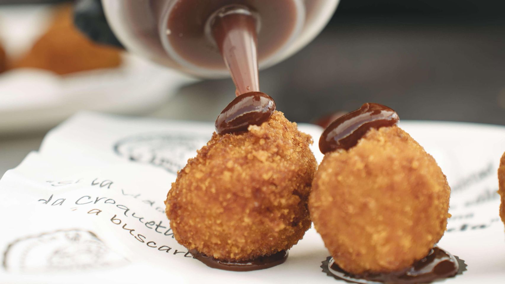 Unas croquetas del 'Croqueta Crush'