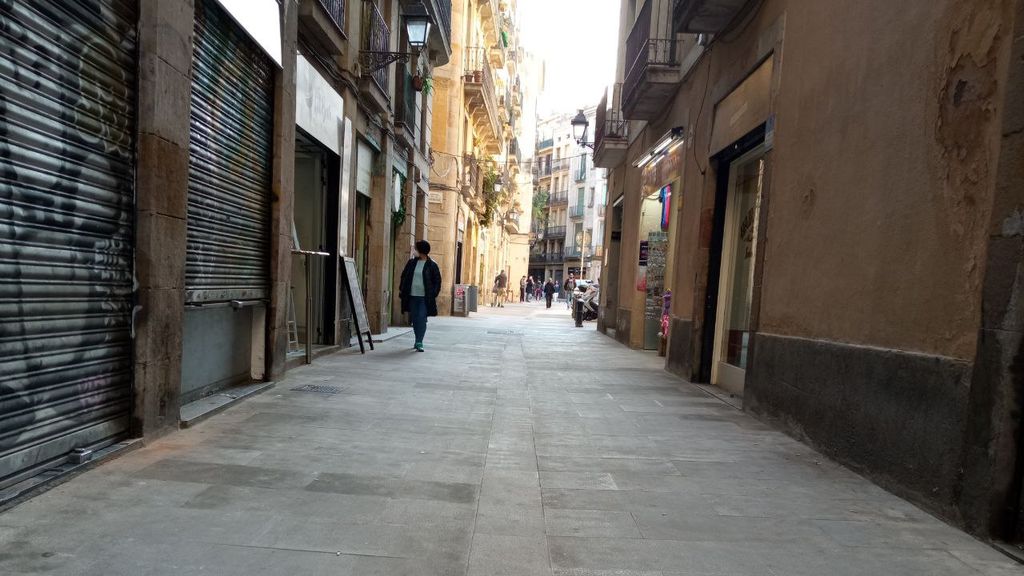 Carrer del barri Gòtic