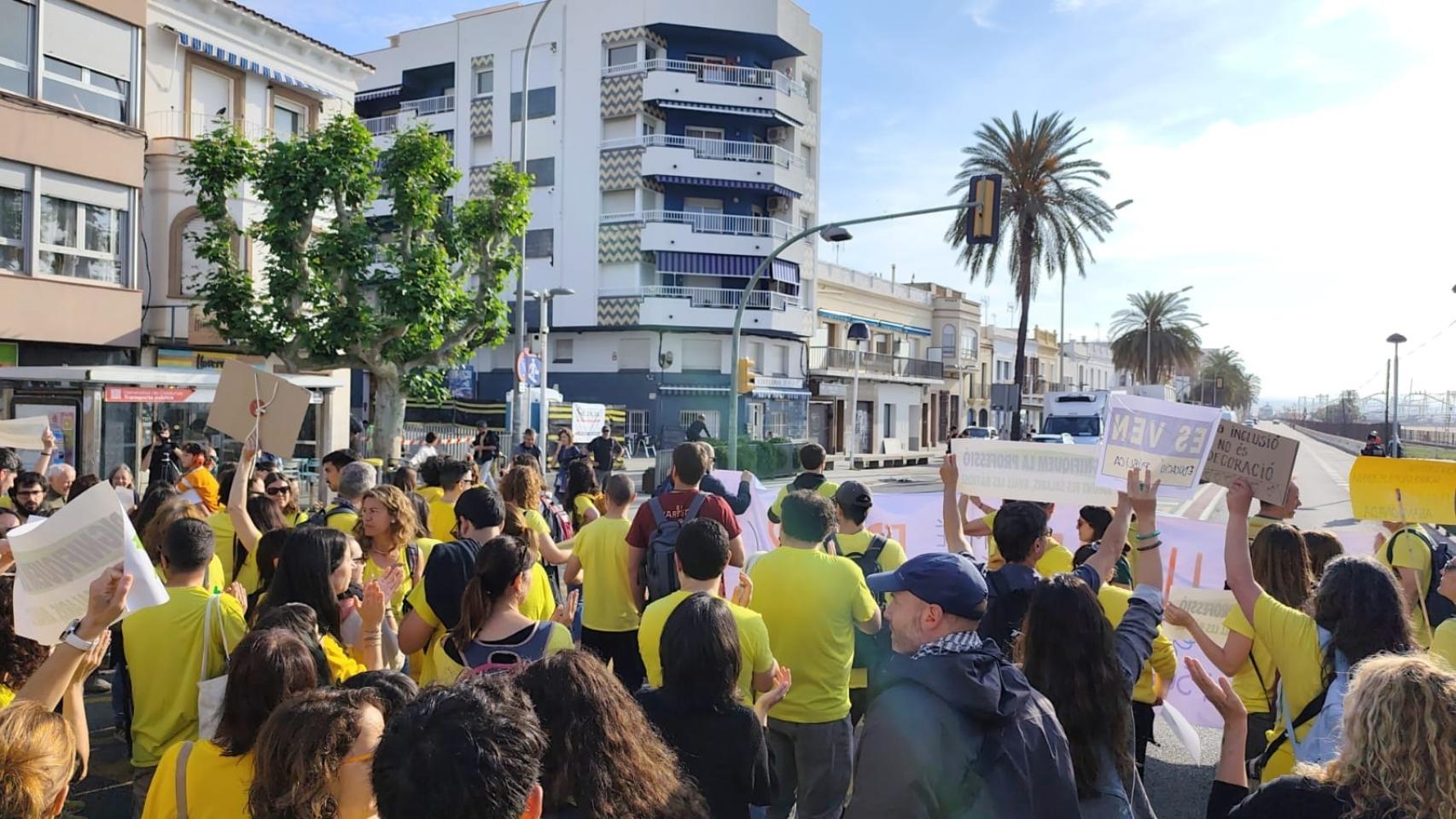 Los docentes y la revuelta