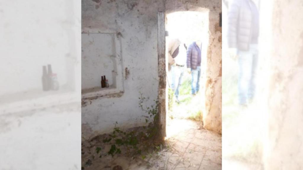 Interior de la barraca en Sabadell