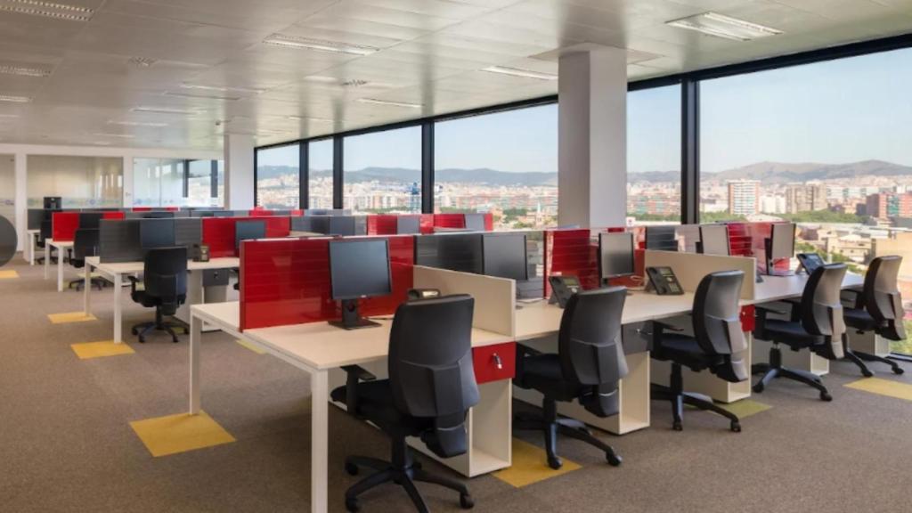 Oficinas de Teleperformance, matriz de Majorel, en Barcelona