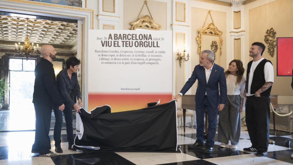 Jaume Collboni presenta la campaña ‘Vive tu Orgullo’