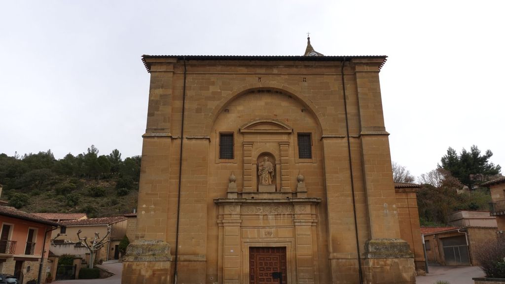 Villabuena d'Àlaba i la seva imponent església de Sant Andreu