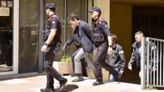 Jonathan Andic, el hijo del fundador de Mango, a su llegada al Juzgado de Instrucción 5 de Martorell, a 19 de mayo de 2026, en Martorell, Barcelona