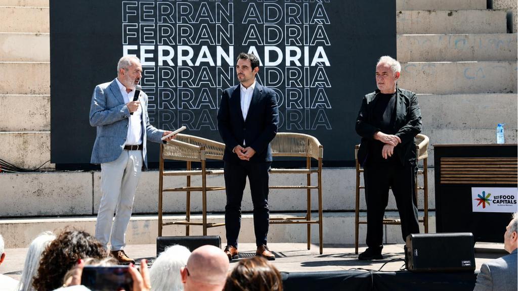 Homenatge a Ferran Adrià a Castelldefels