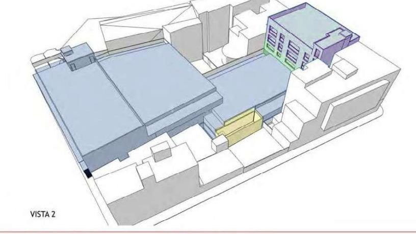 Render del futur complex que ha projectat l'Arquebisbat de Barcelona a Badalona
