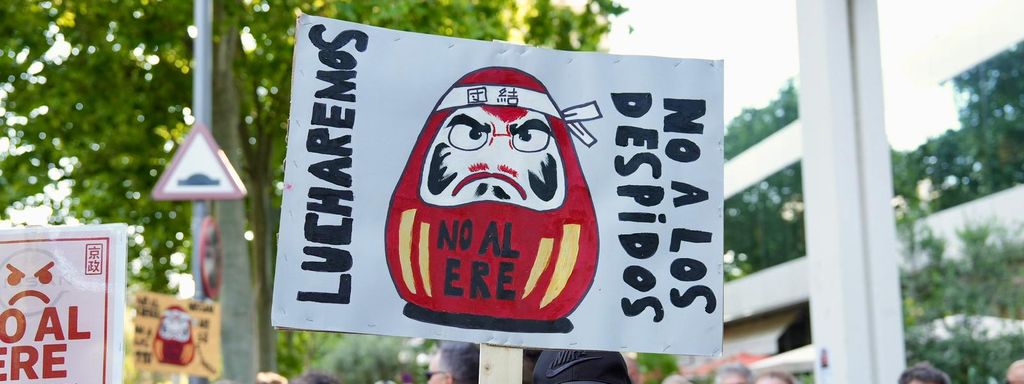 Treballadors de Nissan a Barcelona protesten contra l'ERO