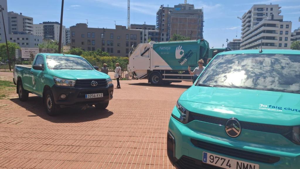 Nuevos vehículos del servicio de recogida