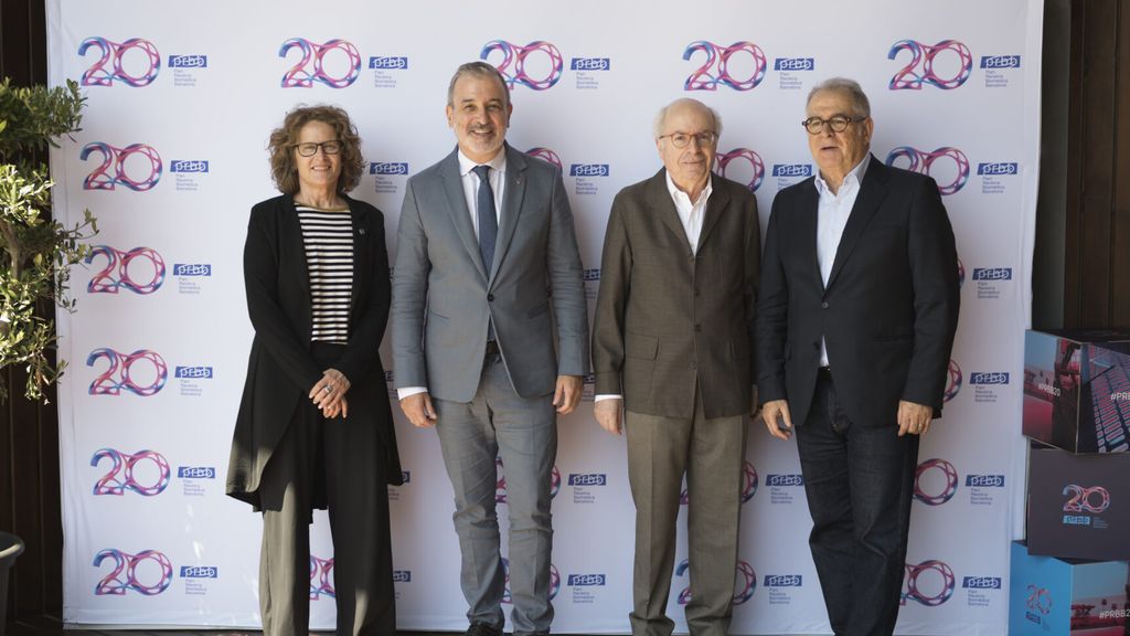 Jaume Collboni durant l'acte del PRBB