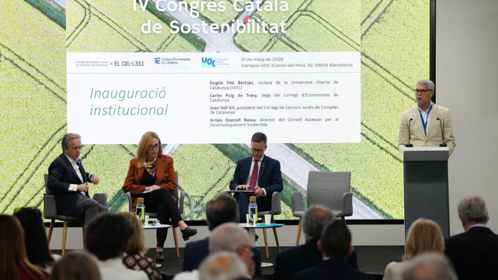 El Congreso Catalán de Sostenibilidad durante su celebración