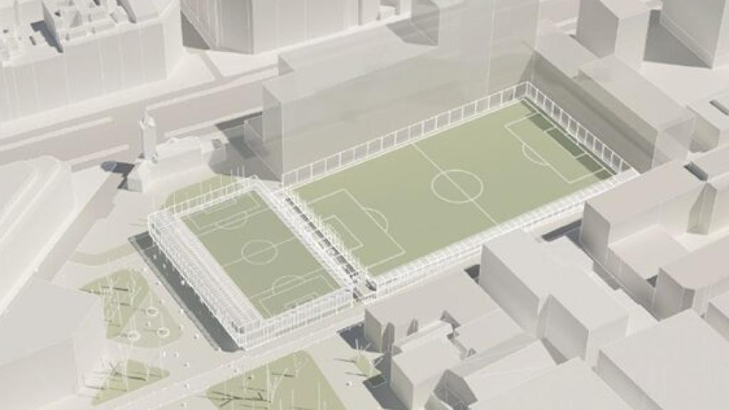 Les pistes de futbol del futur complex