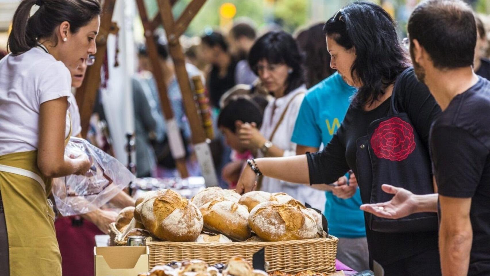 Un mercado de Barcelona