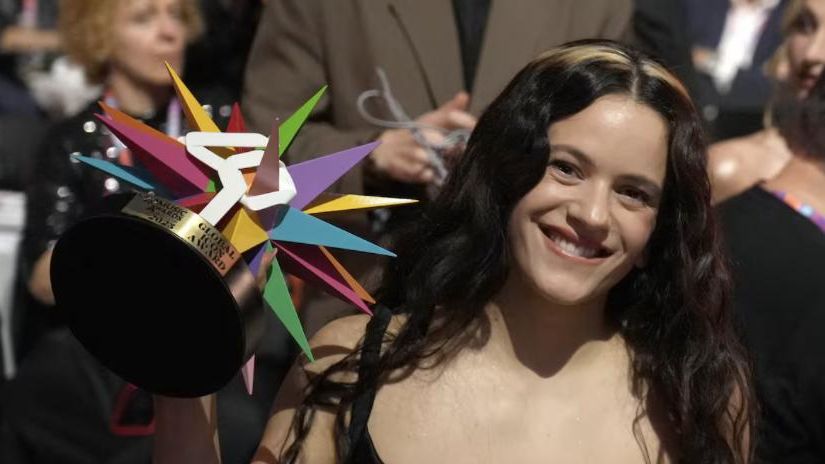 Rosalía en una edició de Los40 Music Awards