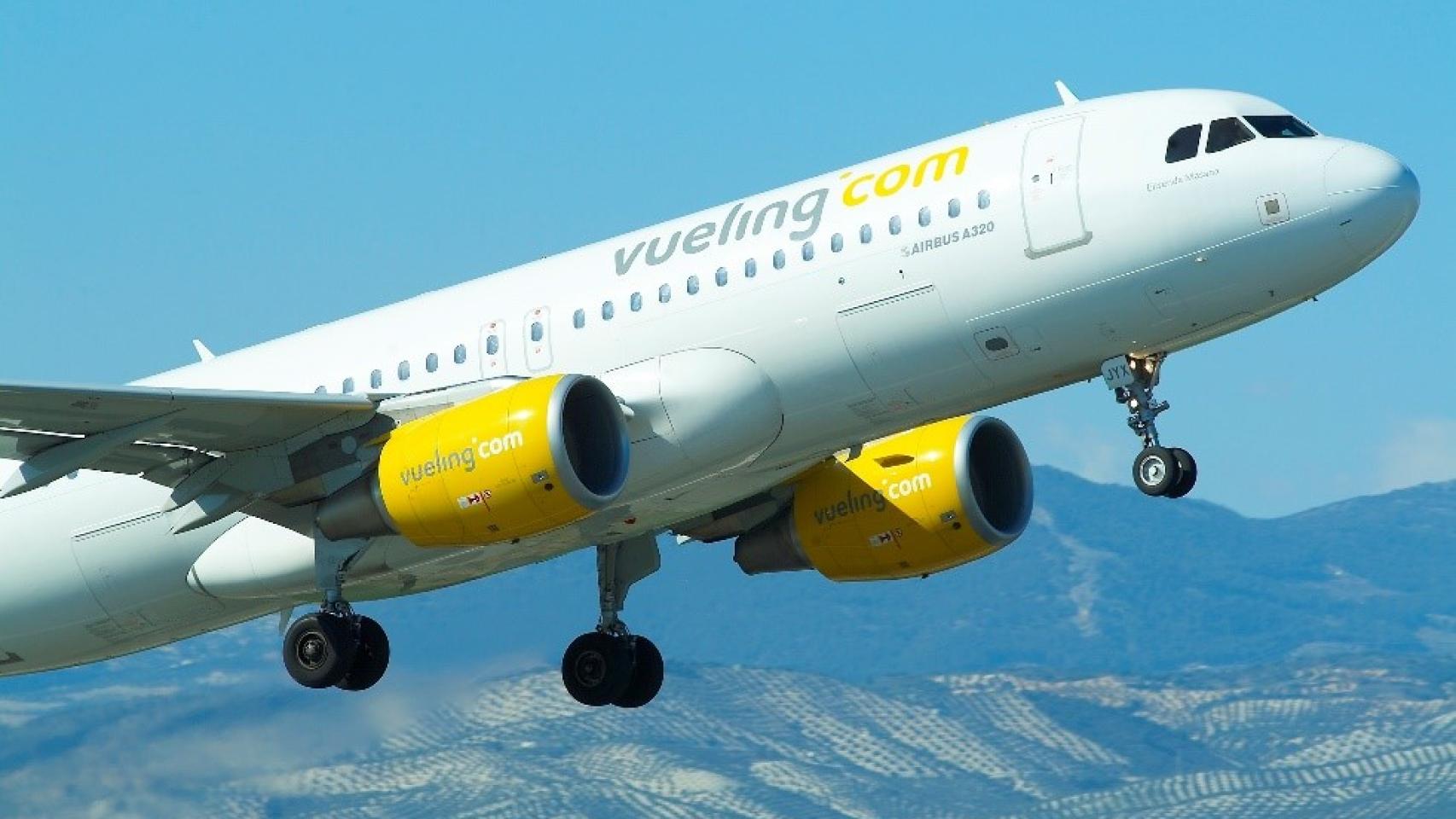 Un avión de Vueling