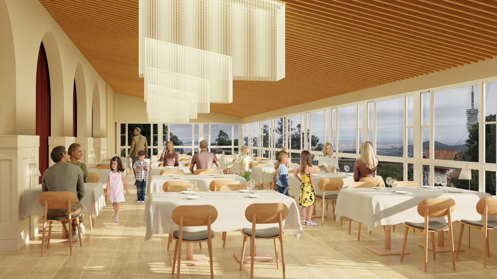 El mirador del nuevo restaurante en una imagen de archivo 