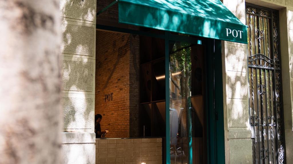 Exterior de POT, la nueva heladería artesanal que ha abierto en Sant Antoni