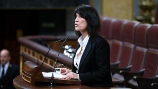 La diputada de Junts, Pilar Calvo Gómez, en una imagen de archivo