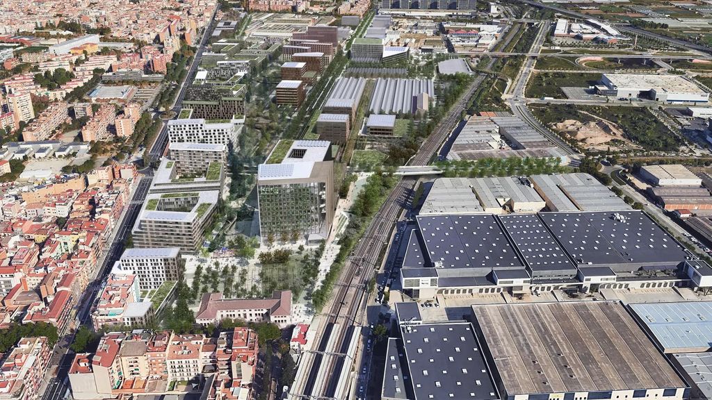 Render del futur barri de Roca