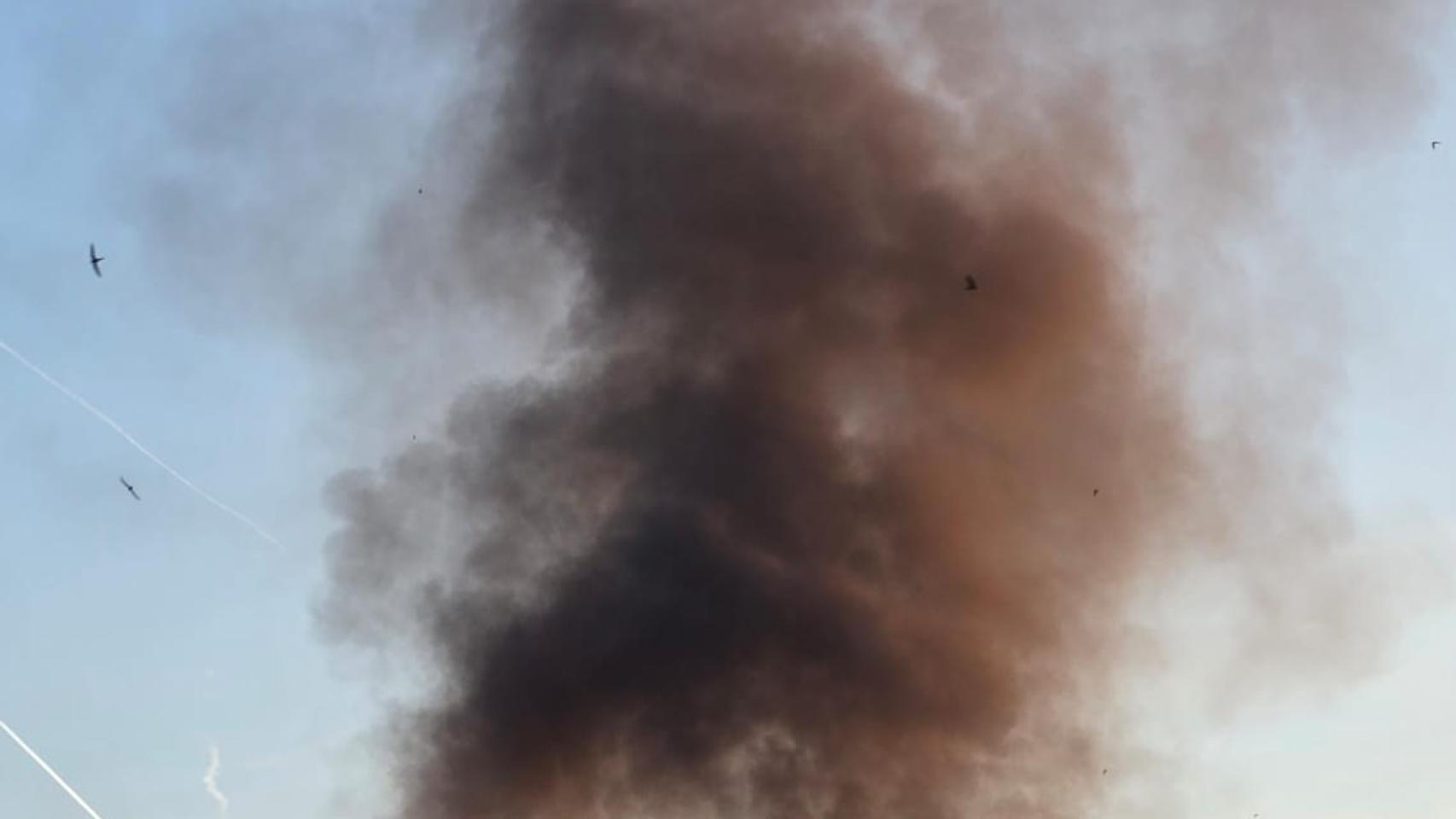 Incendios de contenedores en Badalona
