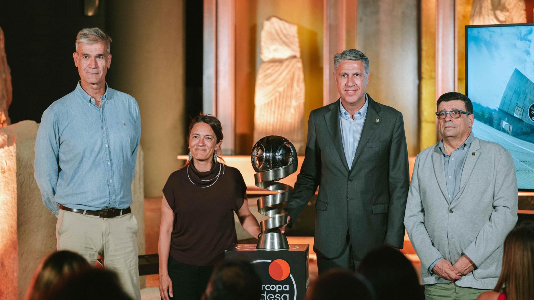 Presentación de la Supercopa Endesa 2026 en Badalona