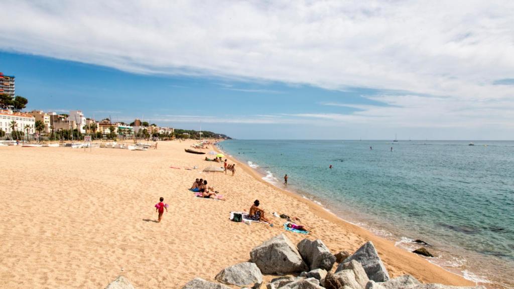 La playa de Canet de Mar en una imagen de archivo
