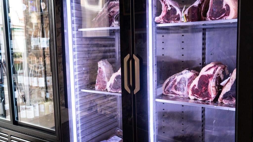 Selección de carnes del restaurante Don Martín, en Santa Coloma