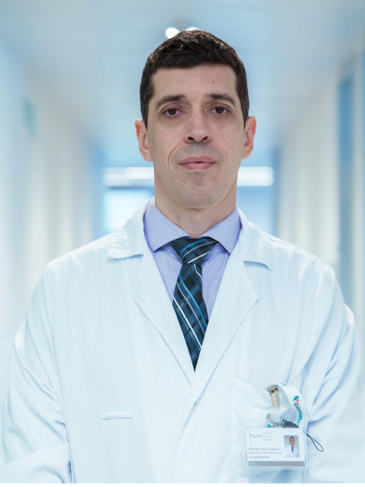 Doctor Gonzalo Samitier, especialista en Medicina Deportiva del Hospital Quirónsalud Badalona