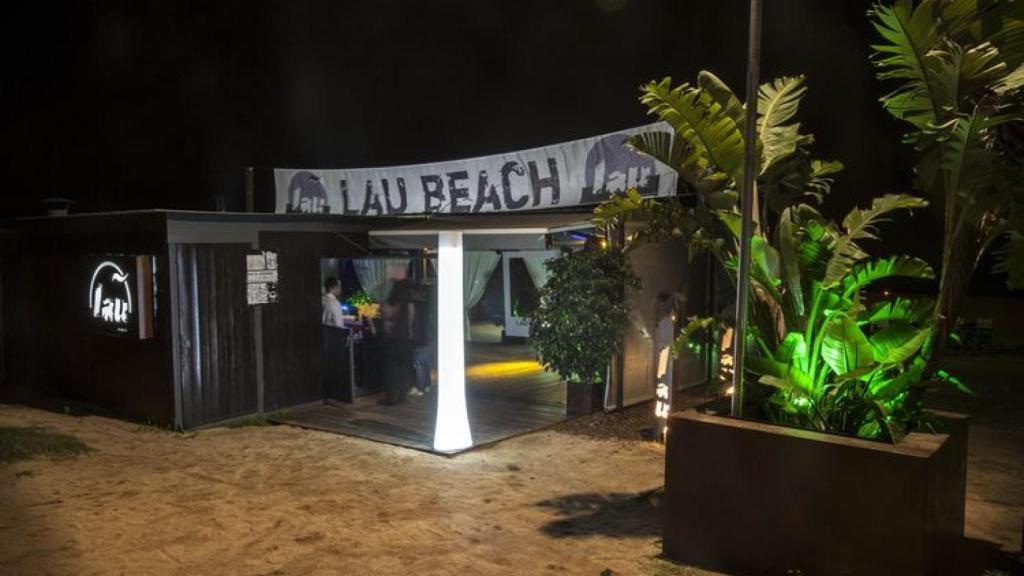 El chiringuito Lau Beach en Canet de Mar