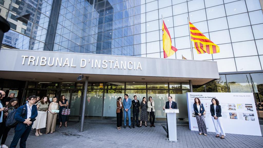 Presentación de las obras de los juzgados de Sabadell