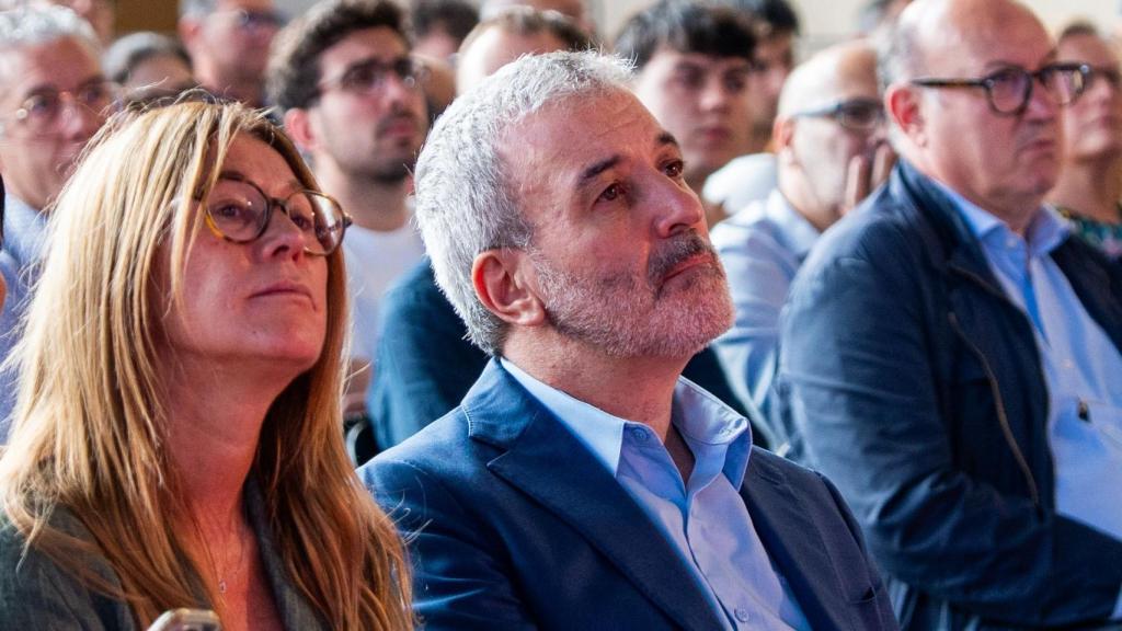 L'alcalde de Barcelona, Jaume Collboni, a l'acte 'Sant Adrià, capital del Besòs' celebrat a la sala de turbines de les Tres Xemeneies