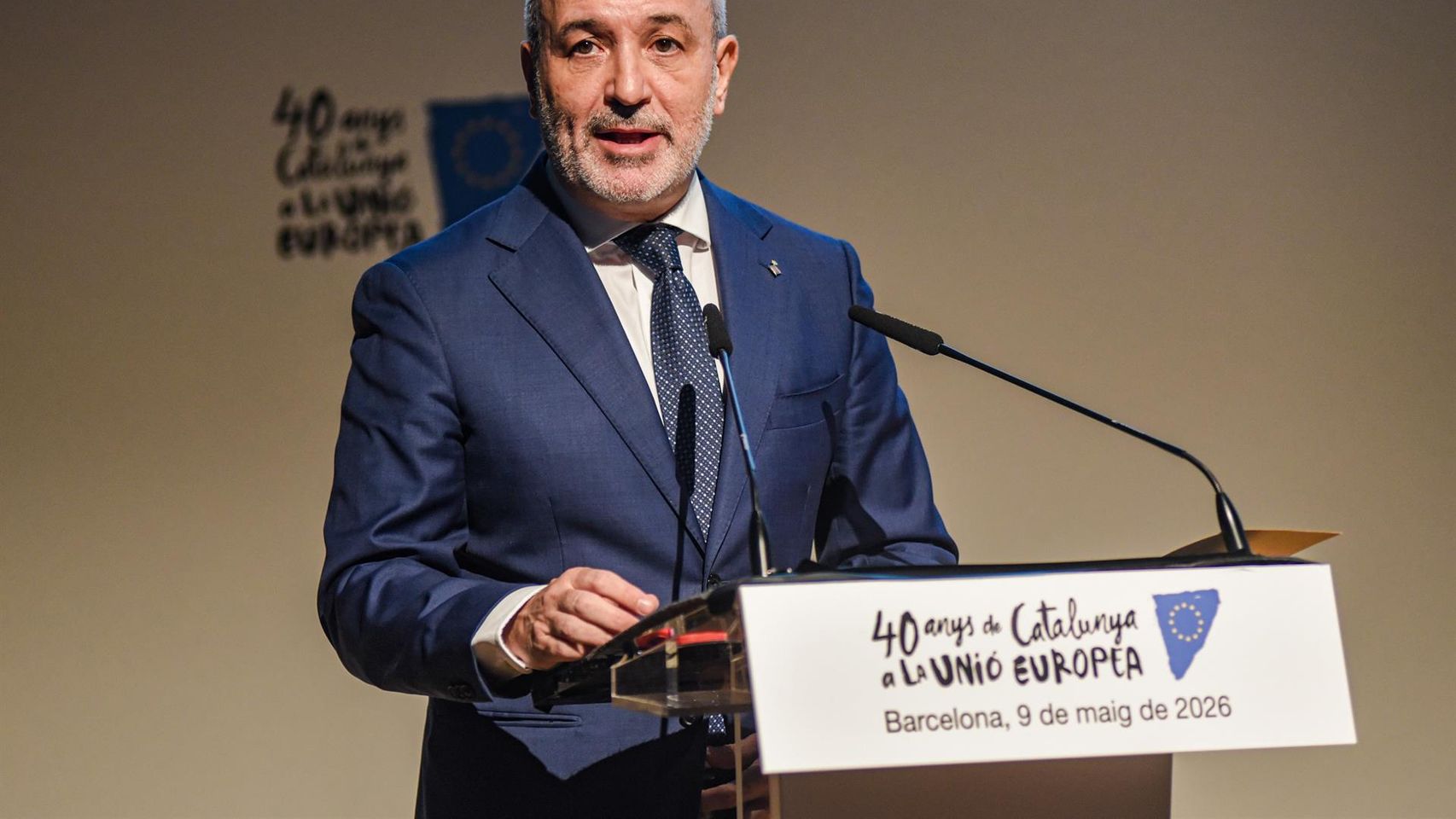  El alcalde de Barcelona, Jaume Collboni