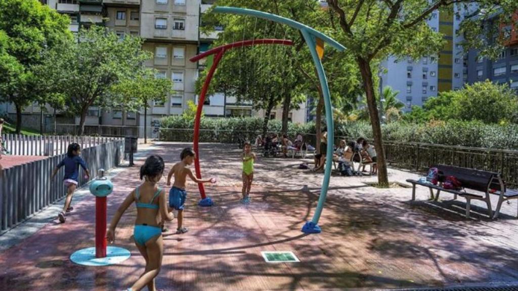 Zona d'aigua a Barcelona