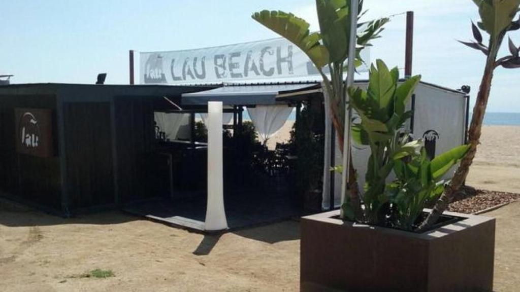 El chiringuito Lau Beach en una imagen de archivo 