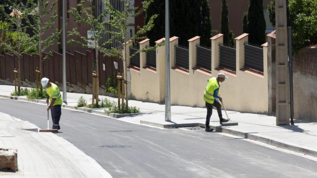 Can Baró estrena dos calles completamente renovadas tras una inversión de 2,8 millones para mejorar la accesibilidad