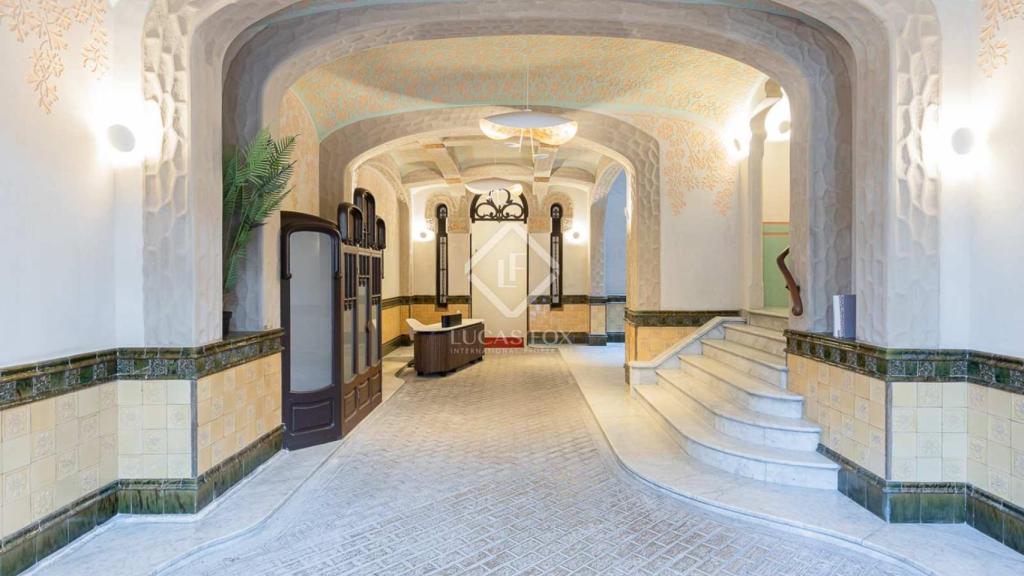 El interior de la casa Oller de Barcelona