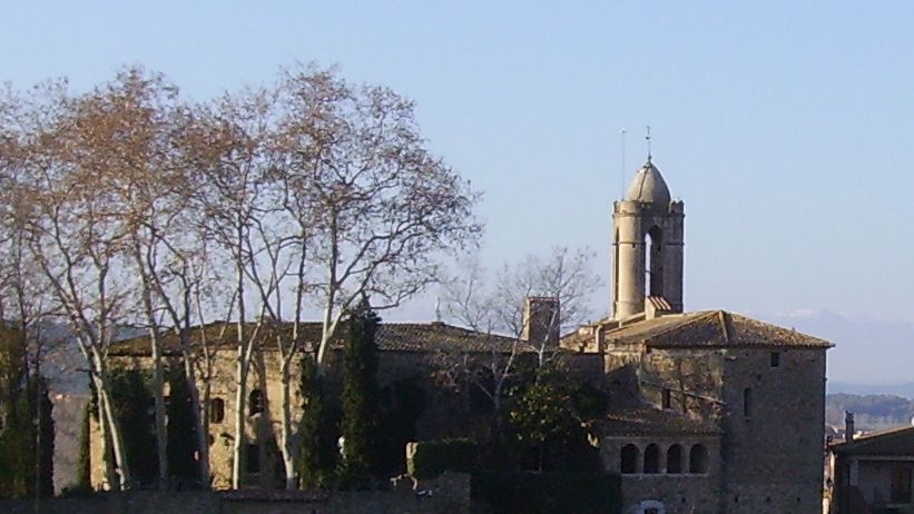 El Castell de Púbol en una imatge d'arxiu