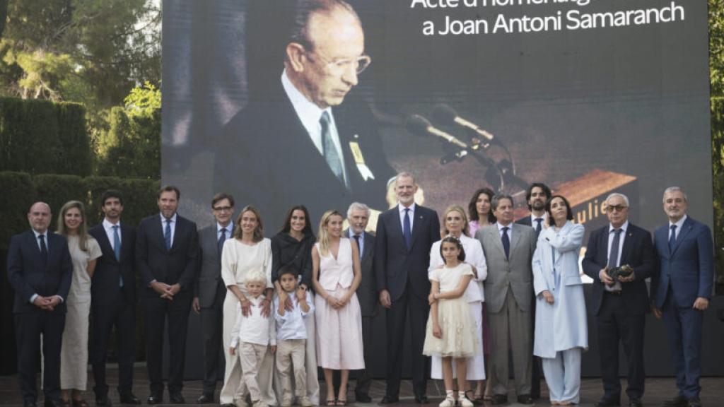 El acto de homenaje de Barcelona a Samaranch