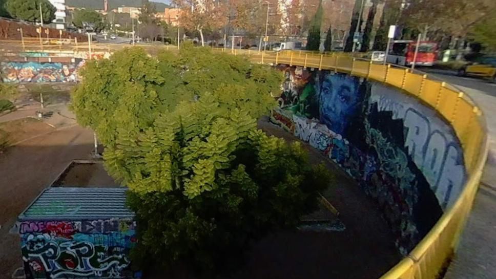 Plaza Boticelli de Barcelona