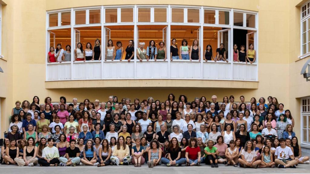 Fotografia de les dones de La Bonne el 2023