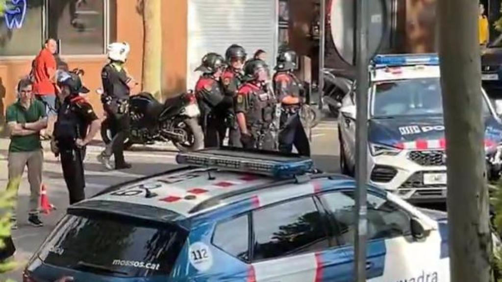 Operatiu dels Mossos a Mataró