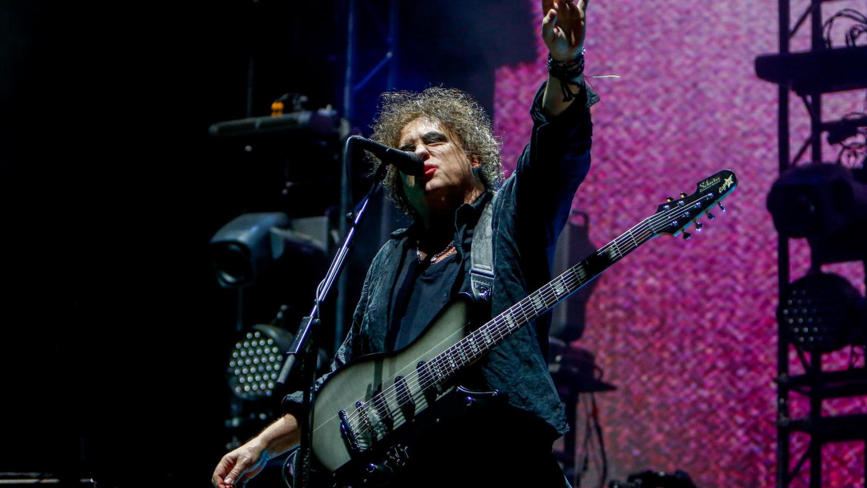 The Cure en una foto de archivo 