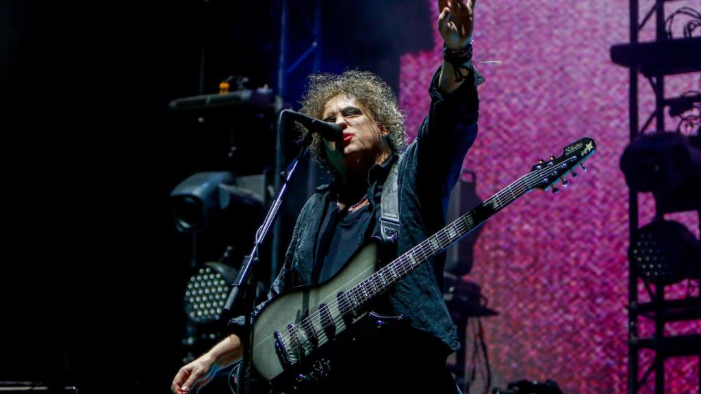 The Cure en una foto de archivo 