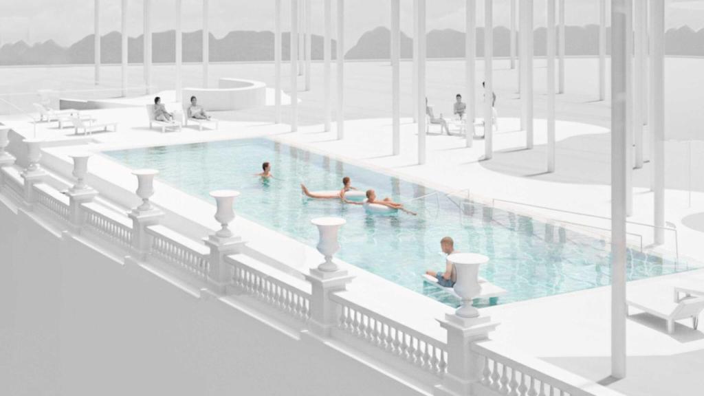 Render de la nova piscina