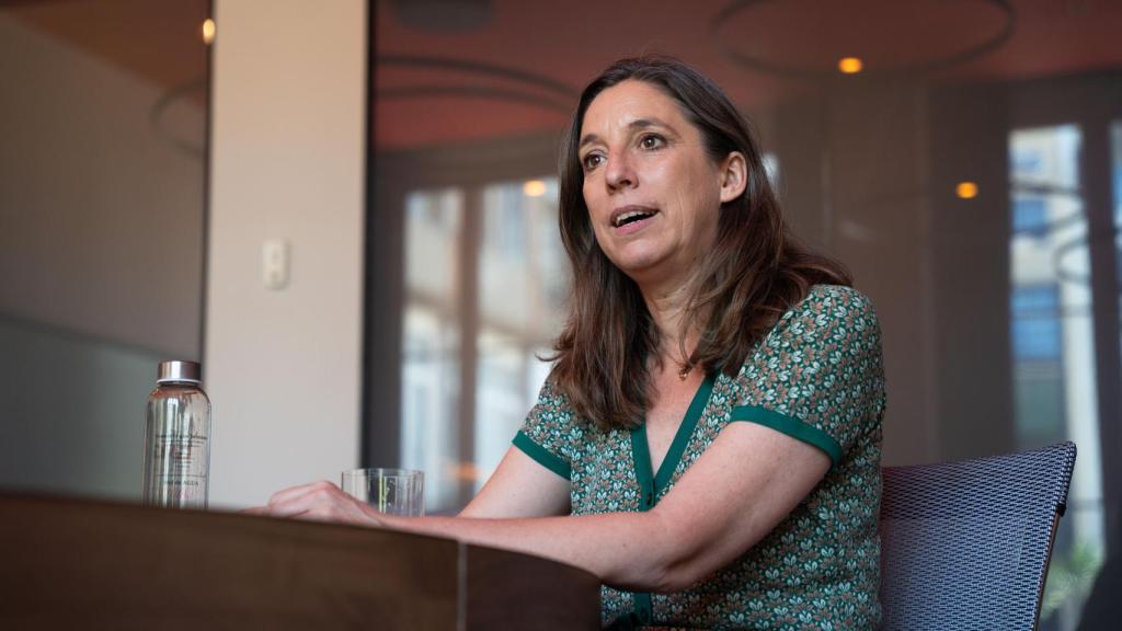 La periodista y escritora Llucia Ramis, en la entrevista con 'Metrópoli'