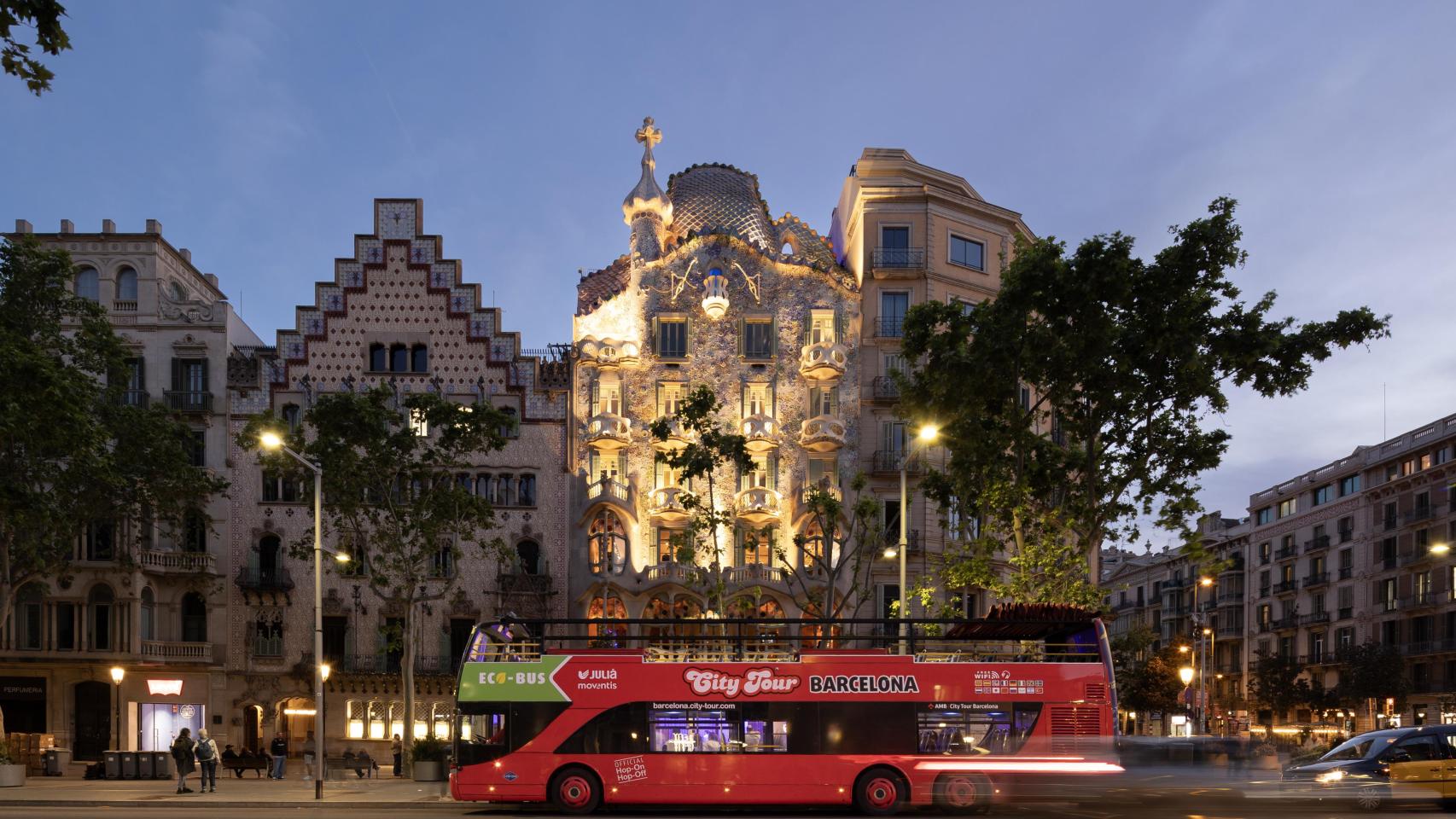 Bus turístico nocturno de Barcelona 