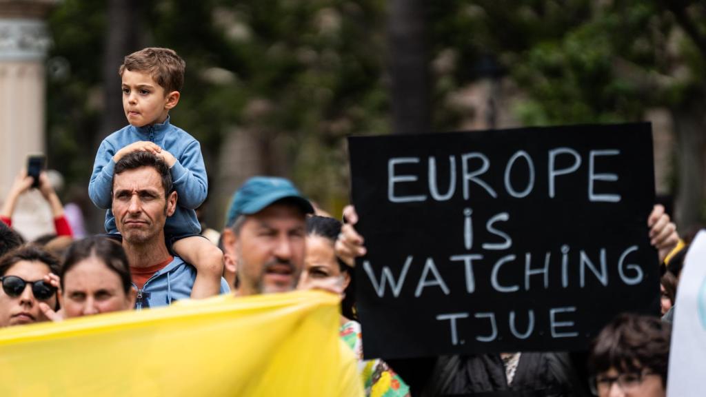Manifestación de educación